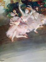 Degas, Edgar - Three Ballet Dancers